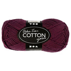 Creativ company katoengaren, plum, 50gr, 170m