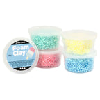 Creativ company foam clay extra large, 5 kleuren
