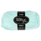 Creativ company acrylgaren, mintgroen, 50gr, 80m