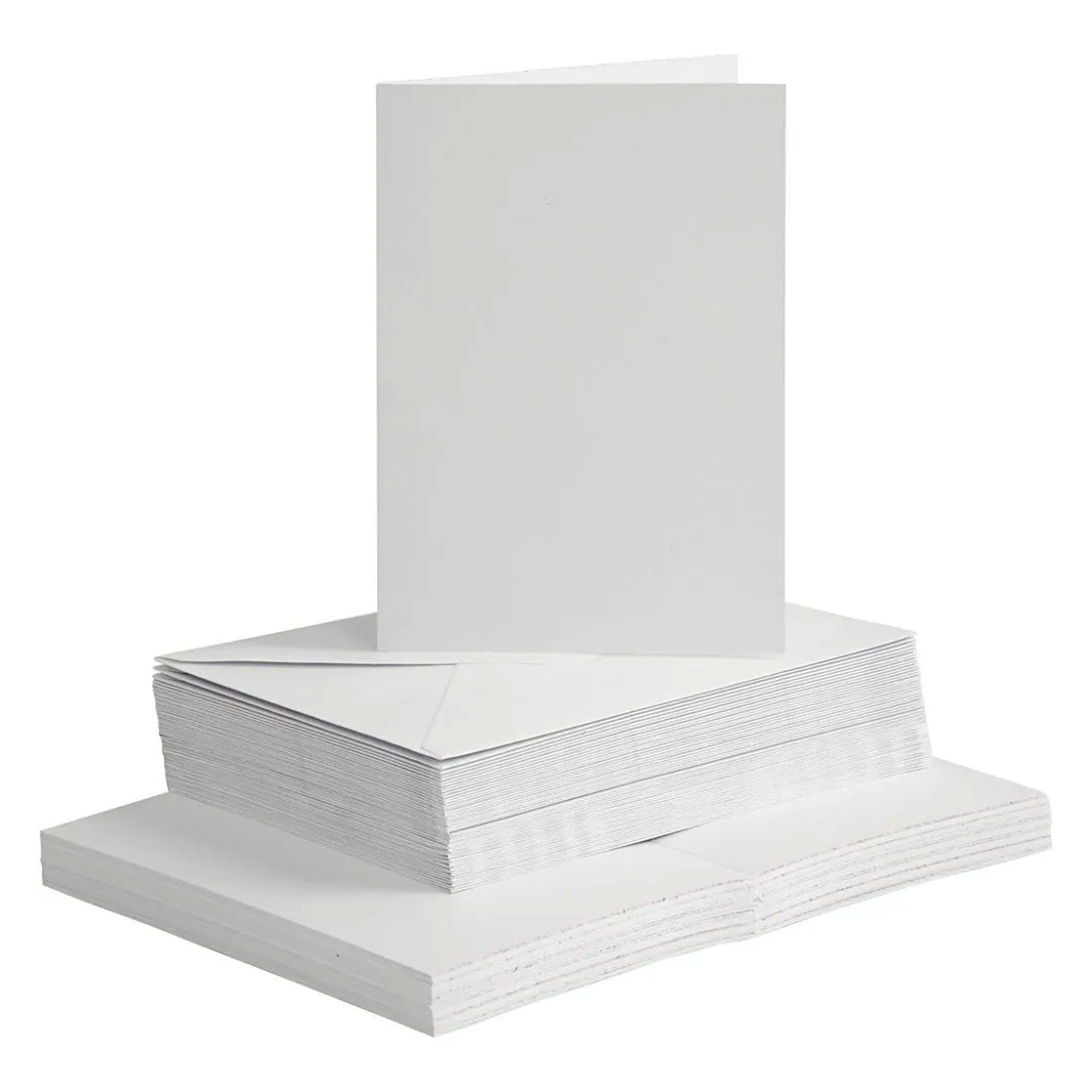 Creativ Company - Creativ Company Kaarten en enveloppen wit 50 stuks