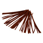 Creativ company creotime chenille draad 50 stuks 30 cm 6 mm bruin