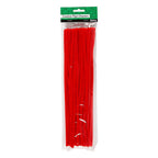 Creativ company chenille rood 30cm, 50st.