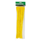 Creativ company chenille geel 30cm, 50st.