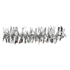 Creativ Company - Creativ Company Https://www.cchobby.nl/chenille-l-30-cm-dikte-6-mm-glitter-zilver-24-stuk-1-doos