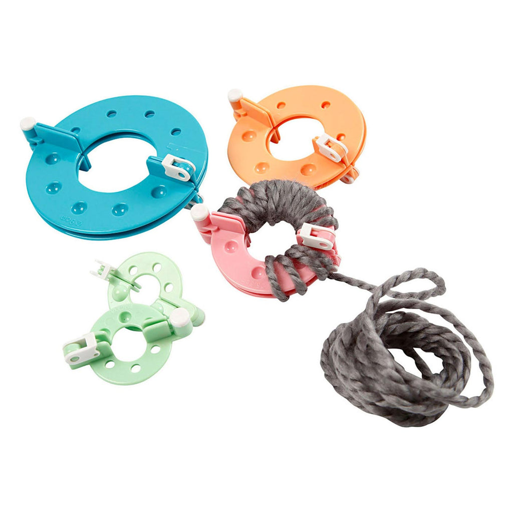 Creativ Company - Creativ Company Https://www.cchobby.nl/pom-pom-maker-d-3-5-5-5-7-9-cm-4-stuk-1-set