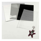 Creativ company vellen krimpfolie mat wit 20x30, 10st.