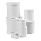 Creativ Company - Creativ Company Ronde dozen wit 7st.