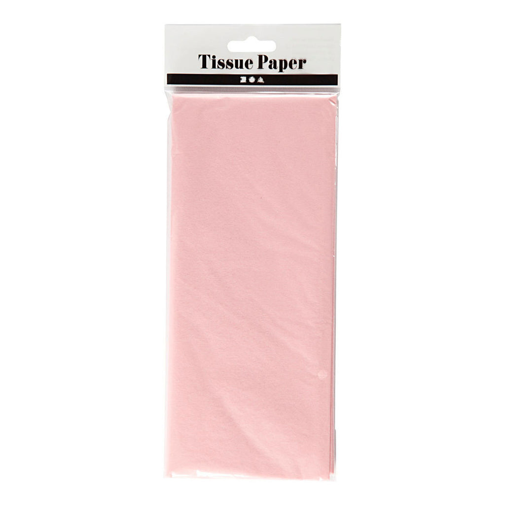 Creativ Company - Creativ Company Tissuepapier lichtroze 10 vellen 14 gr 50x70cm