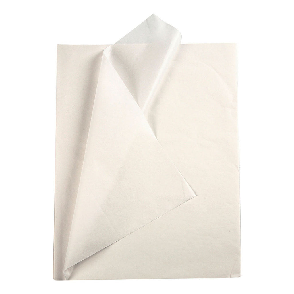 Creativ Company - Creativ Company Tissuepapier vel 50x70 cm 17 gr wit 10 vel/ 1 doos