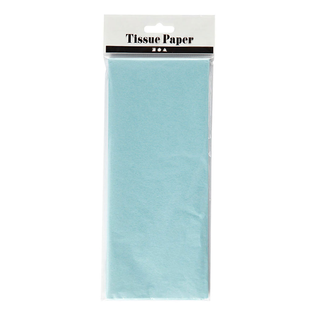 Creativ Company - Creativ Company Tissuepapier lichtblauw 10 vellen 14 gr 50x70cm