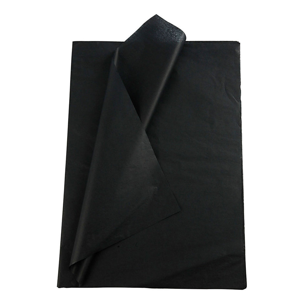 Creativ Company - Creativ Company Tissuepapier zwart 10 vellen 14 gr 50x70cm