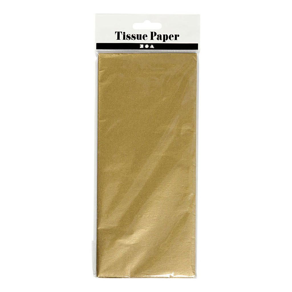 Creativ Company - Creativ Company Tissuepapier goud 6 vellen 14 gr 50x70cm