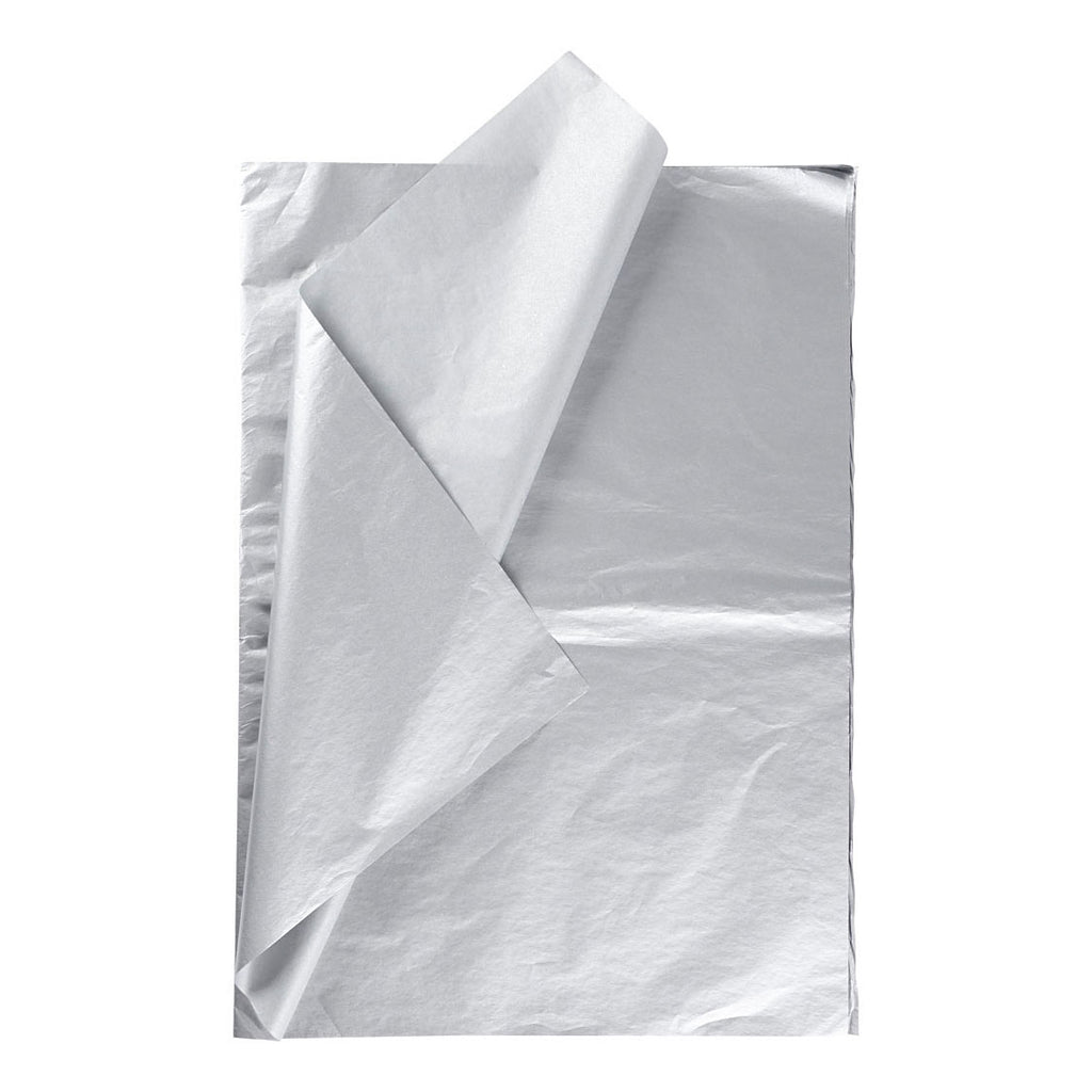 Creativ company tissuepapier zilver 6 vellen 14 gr, 50x70cm