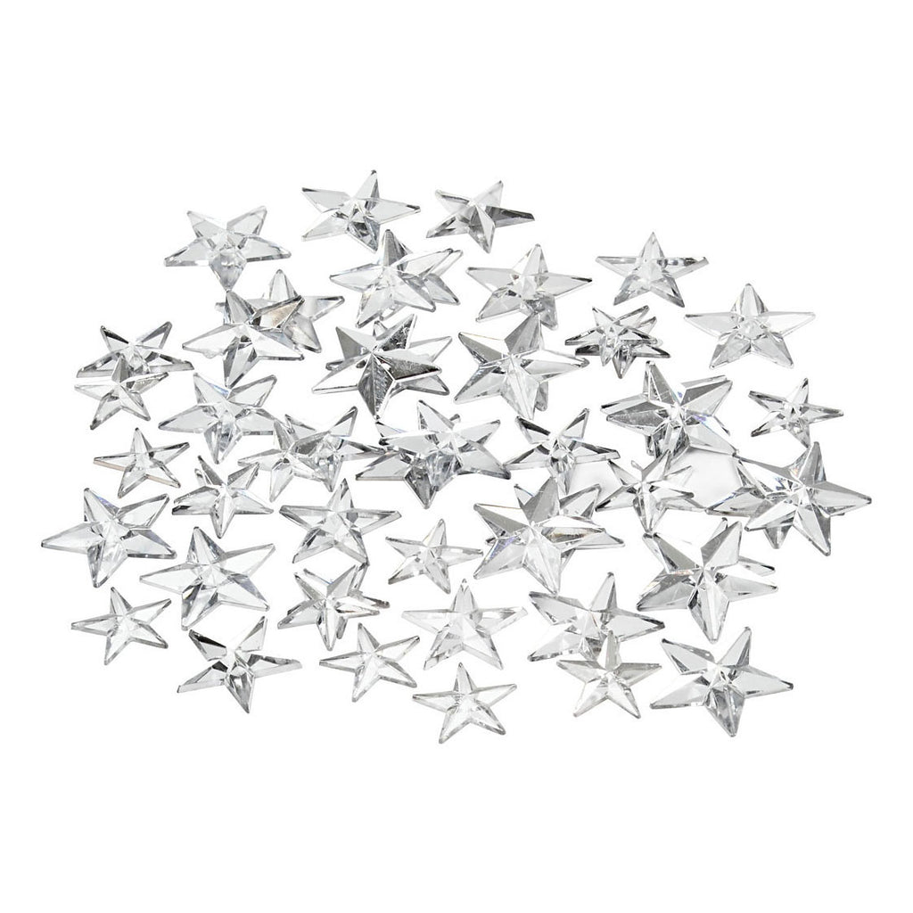 Creativ company strassstenen zilver divers, 360st.