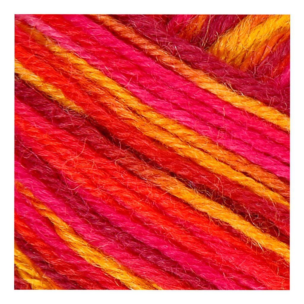 Creativ Company - Creativ Company Sokkengaren rood/oranje 200 cm
