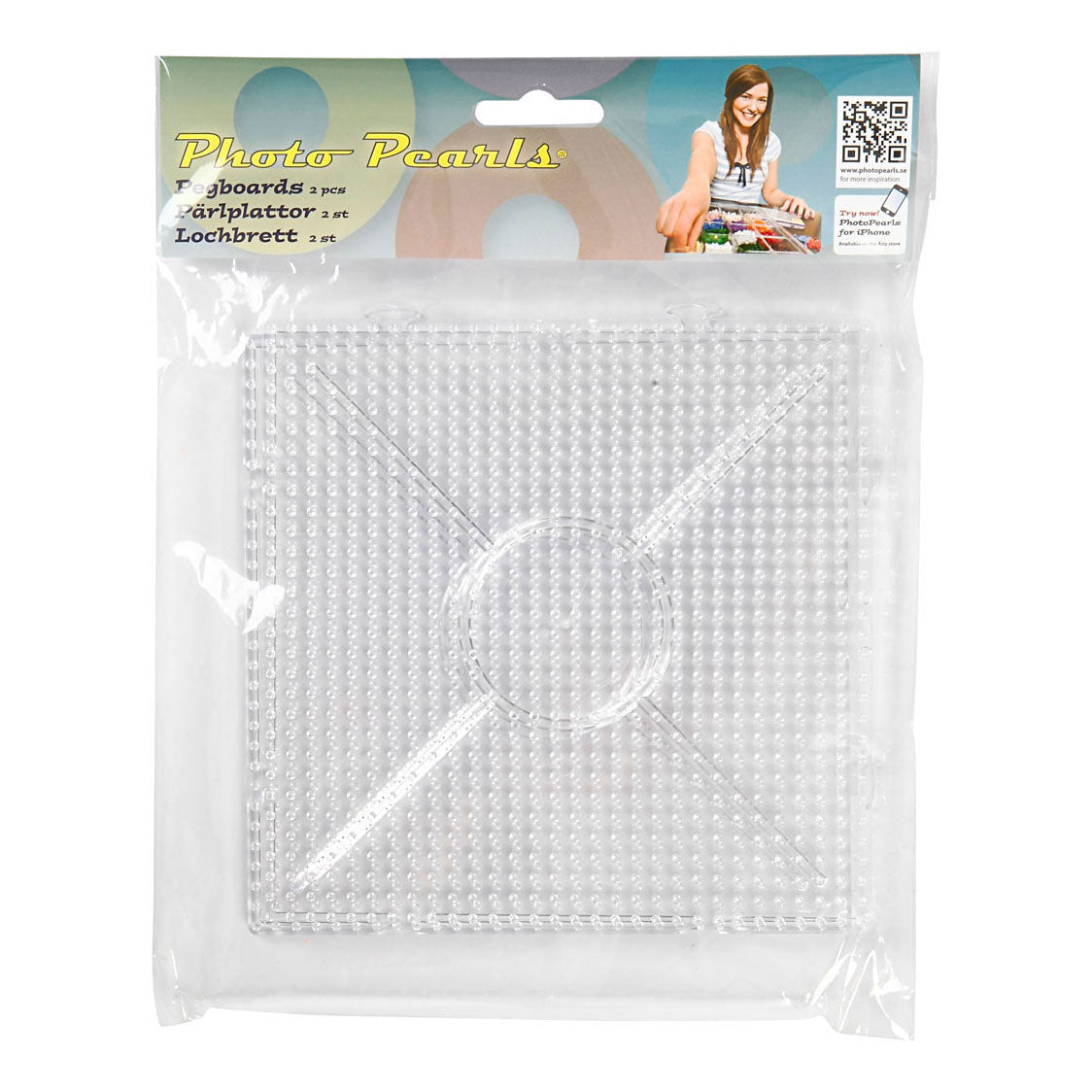 Creativ Company - Creativ Company Photo pears onderplaat helder vierkant 15x15cm 2st.