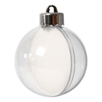 Creativ company deco ballen transparant 6cm, 8st.