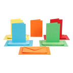 Creativ Company - Creativ Company Kaarten en enveloppen diverse kleuren 50 sets