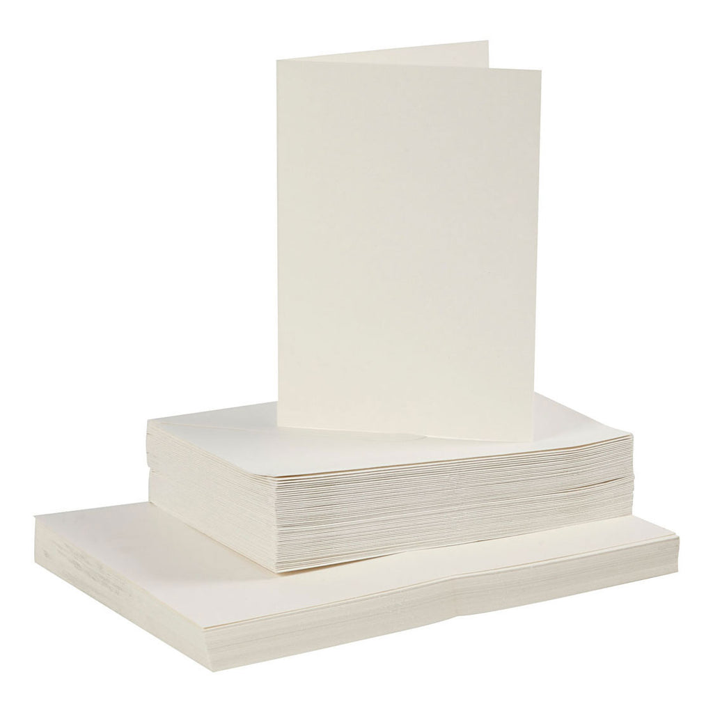 Creativ Company - Creativ Company Kaarten en enveloppen off-white 50 sets