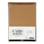 Creativ Company - Creativ Company Kaarten en enveloppen naturel 50 sets