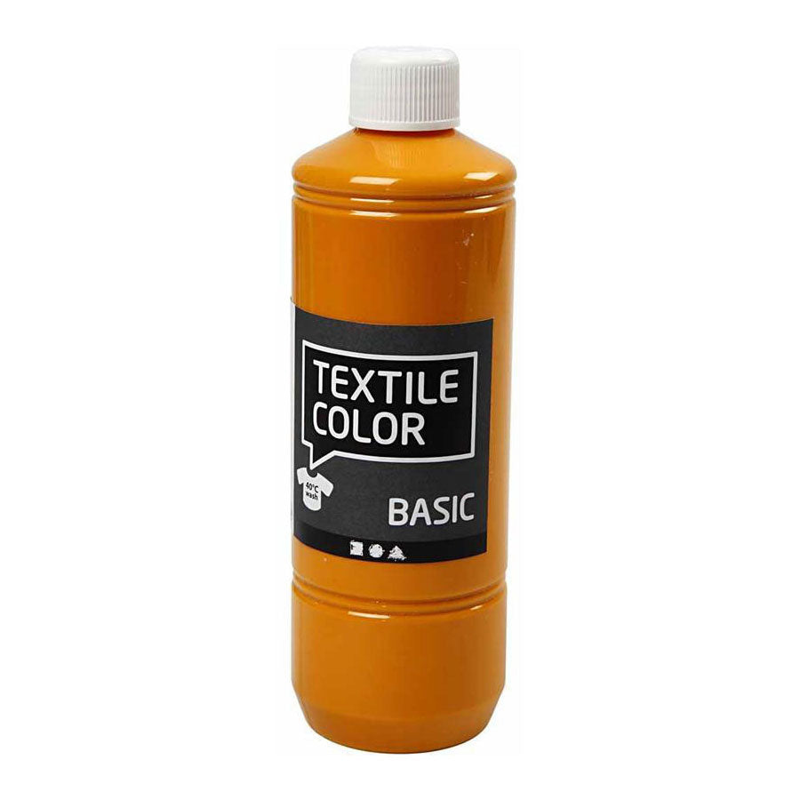 Creativ Company - Creativ Company Textiel color verf - mosterd 500ml