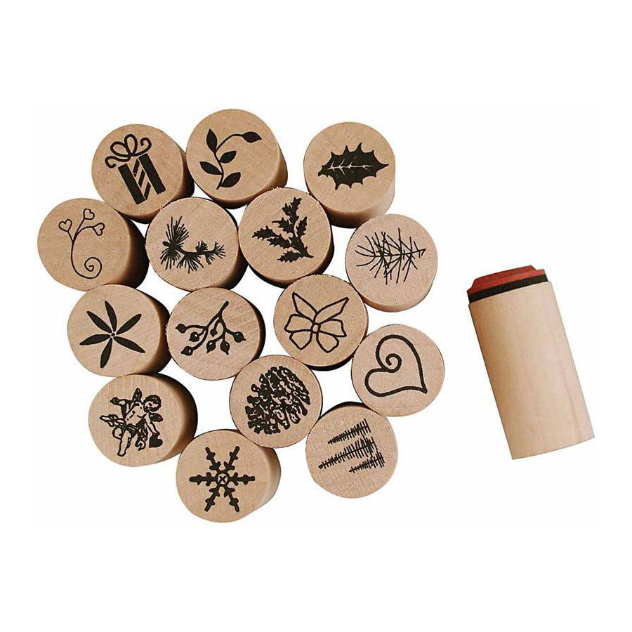 Creativ Company - Creativ Company Deco art stempels kerst 15dlg.