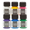 Creativ Company - Creativ Company Glass color frost glasverf kleur 6x30ml