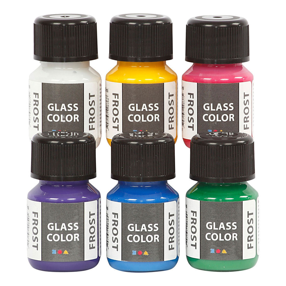 Creativ Company - Creativ Company Glass color frost glasverf kleur 6x30ml