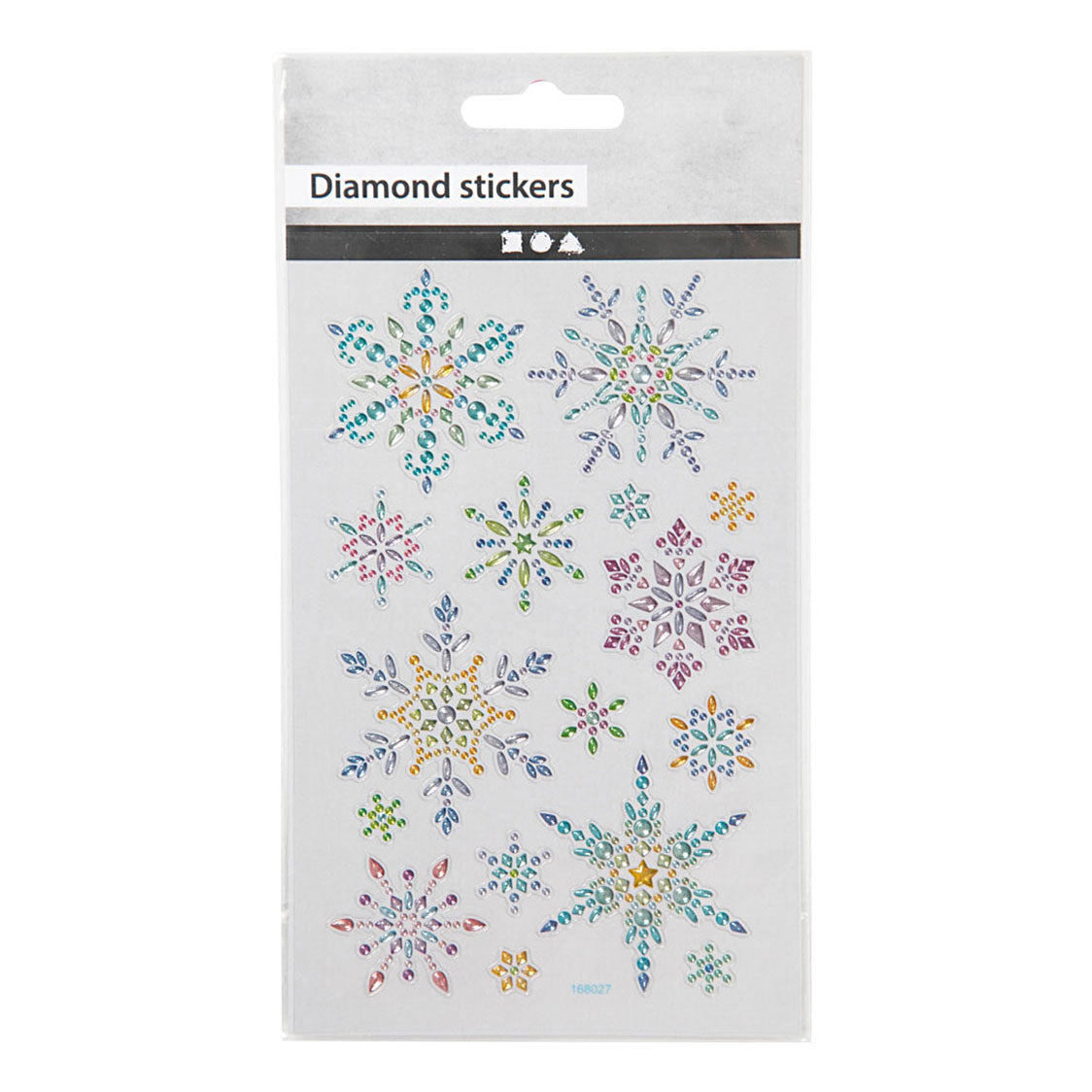 Creativ Company - Creativ Company Diamant stickers ijskristallen 1 vel