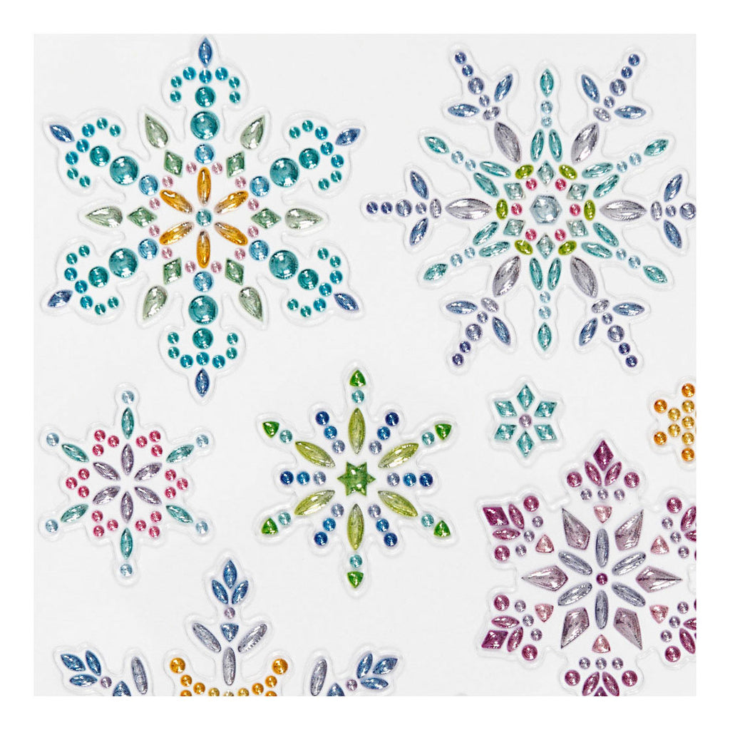 Creativ Company - Creativ Company Diamant stickers ijskristallen 1 vel