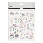 Creativ company stickers baby girl, 1 vel