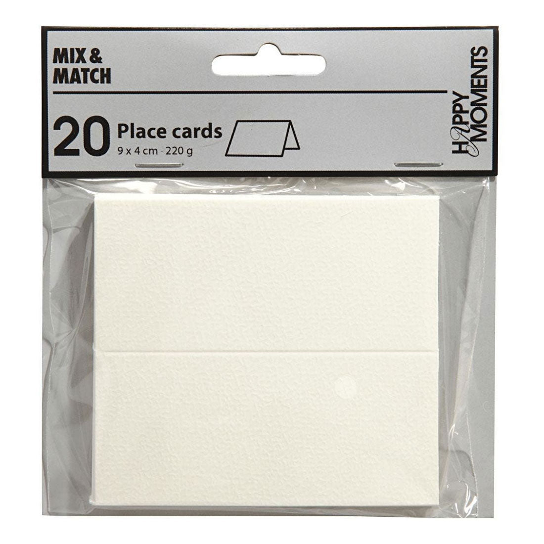 Creativ Company - Creativ Company Naamkaarten wit 20 stuks