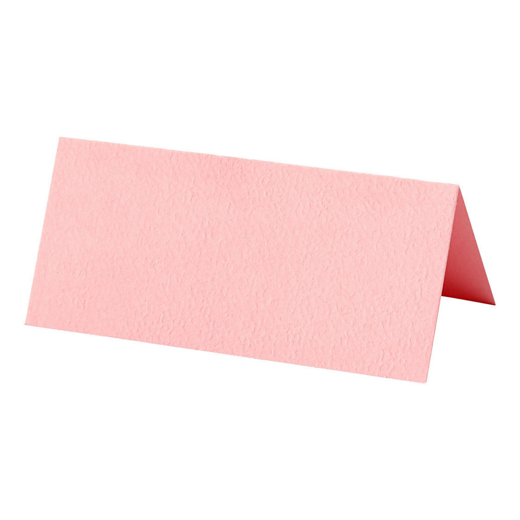 Creativ company plaatskaarten, lichtrood, afm 9x4 cm, 220 gr, 20stuks