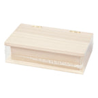 Creativ company houten boek doos, 14x9x4cm
