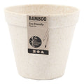 Creativ company bloempot bamboevezels, 10x11cm