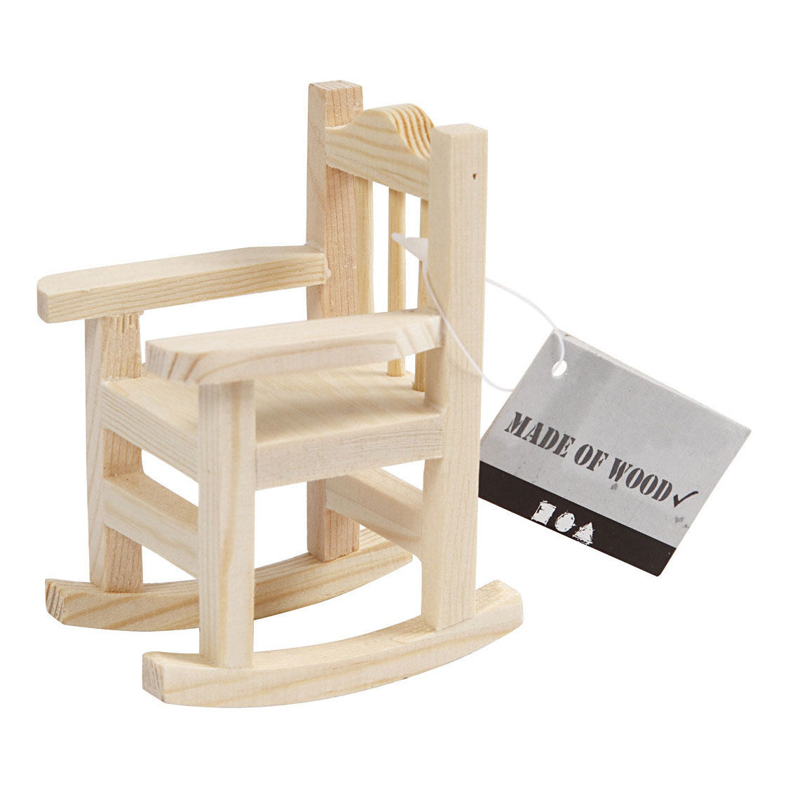 Creativ Company - Creativ Company Houten mini schommelstoel