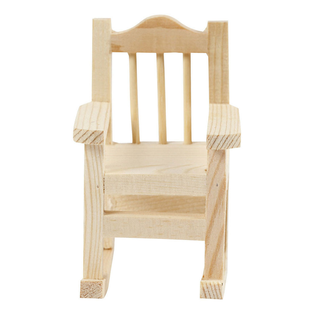 Creativ Company - Creativ Company Houten mini schommelstoel