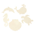Creativ Company - Creativ Company Houten zeedieren met ophangoog