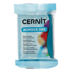 Creativ company cernit boetseerklei duck blue, 56 gram
