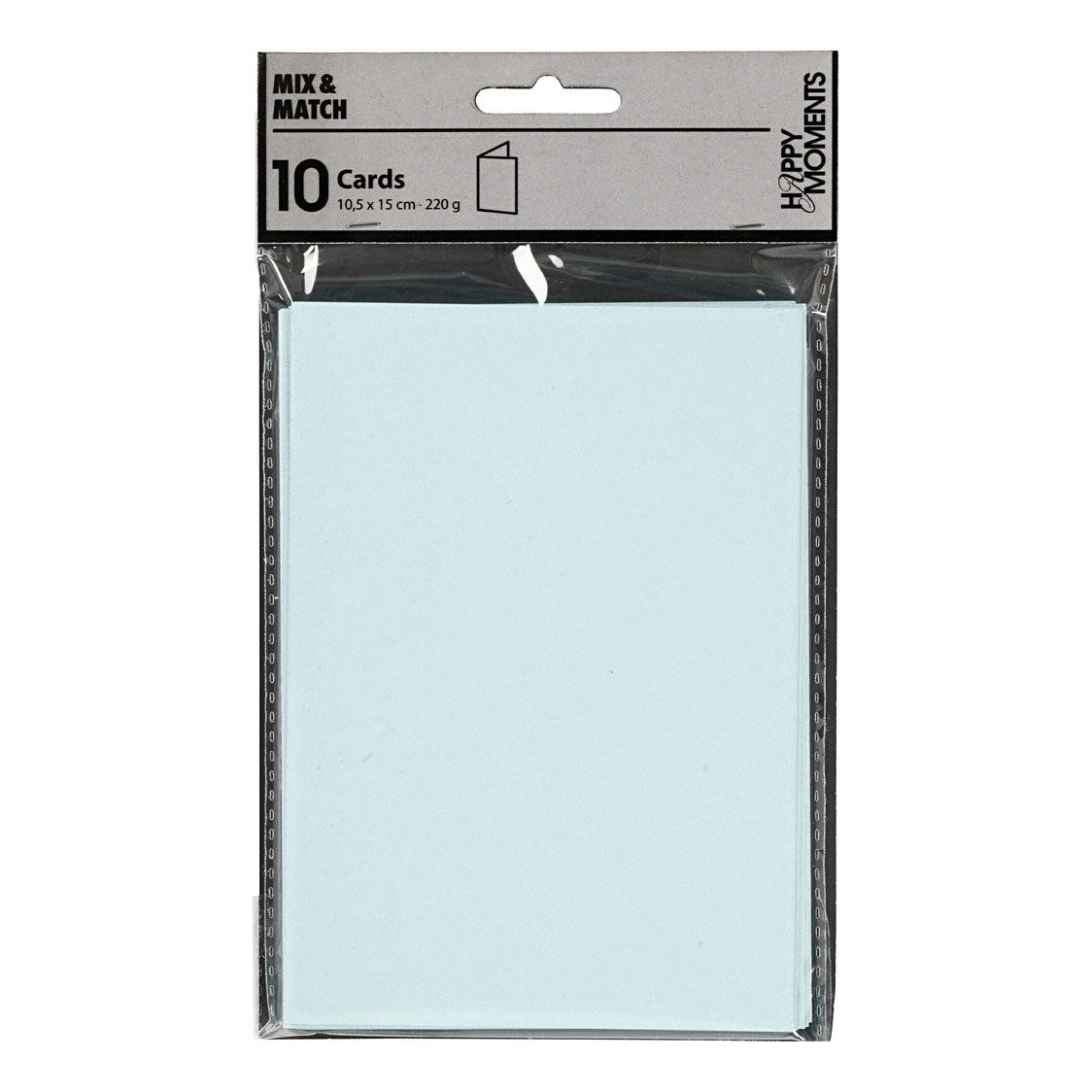 Creativ Company - Creativ Company Kaarten lichtblauw 105x15cm 10 stuks