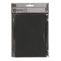 Creativ Company - Creativ Company Envelop zwart 115x15cm 10 stuks
