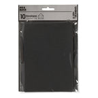 Creativ Company - Creativ Company Envelop zwart 115x15cm 10 stuks