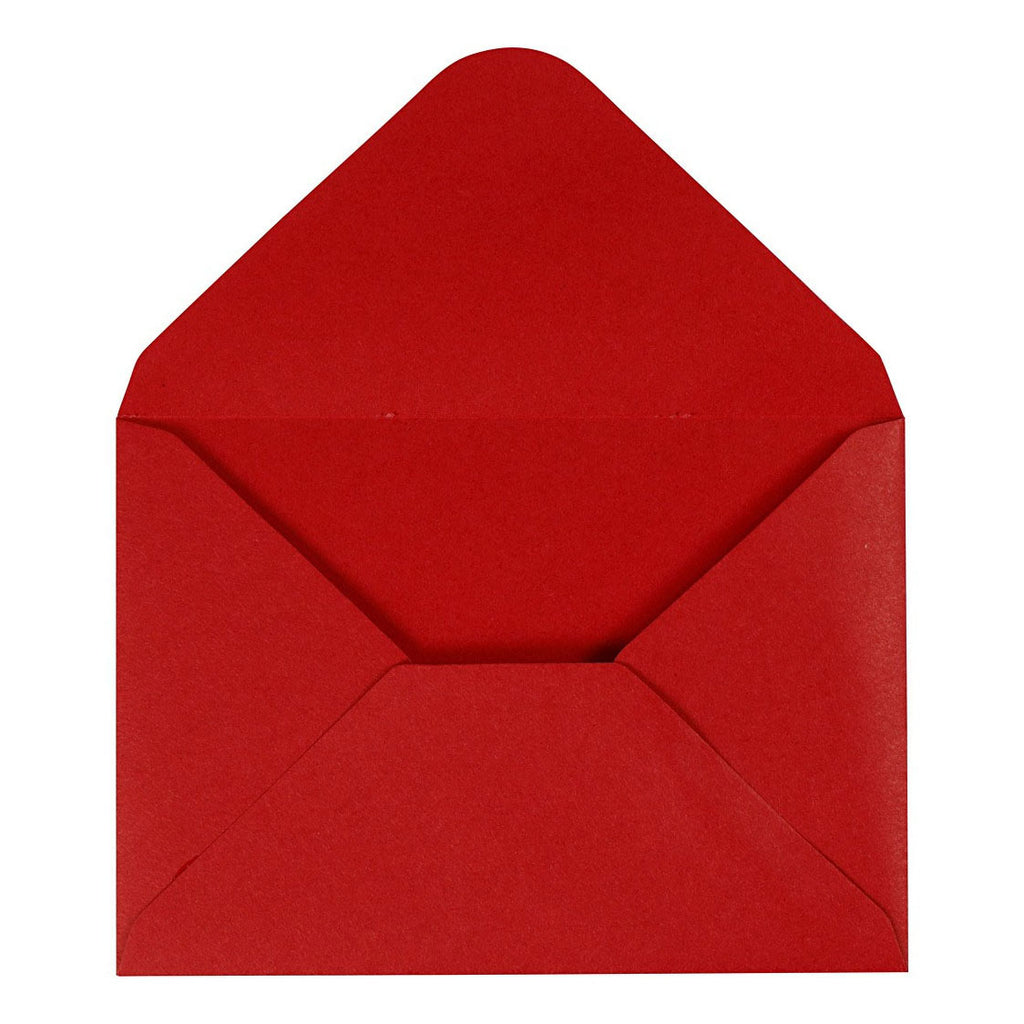 Creativ Company - Creativ Company Envelop rood 115x15cm 10 stuks