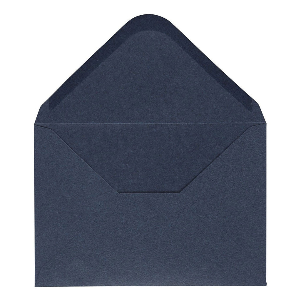 Happy moments enveloppen 11,5 x 16 cm 10 stuks 110 gr blauw