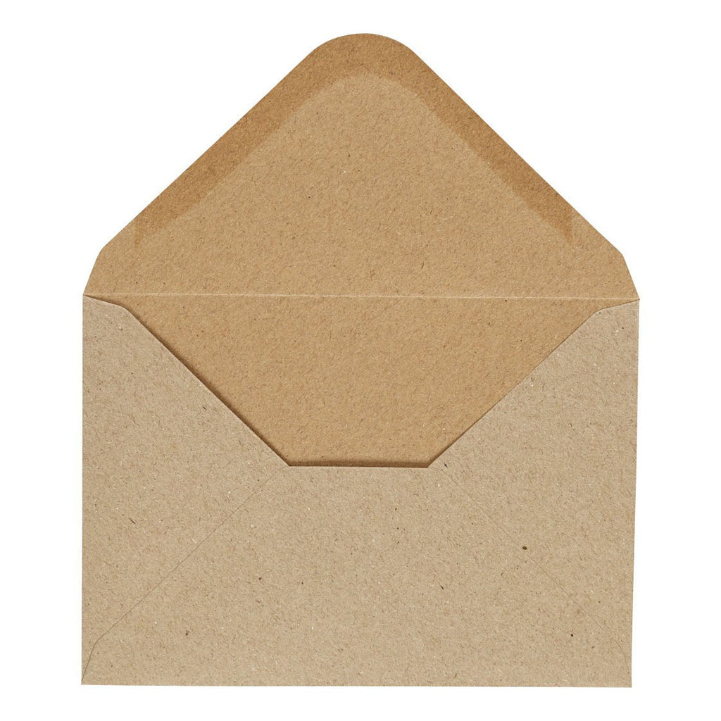 Creativ Company - Creativ Company Envelop naturel 115x15cm 10 stuks