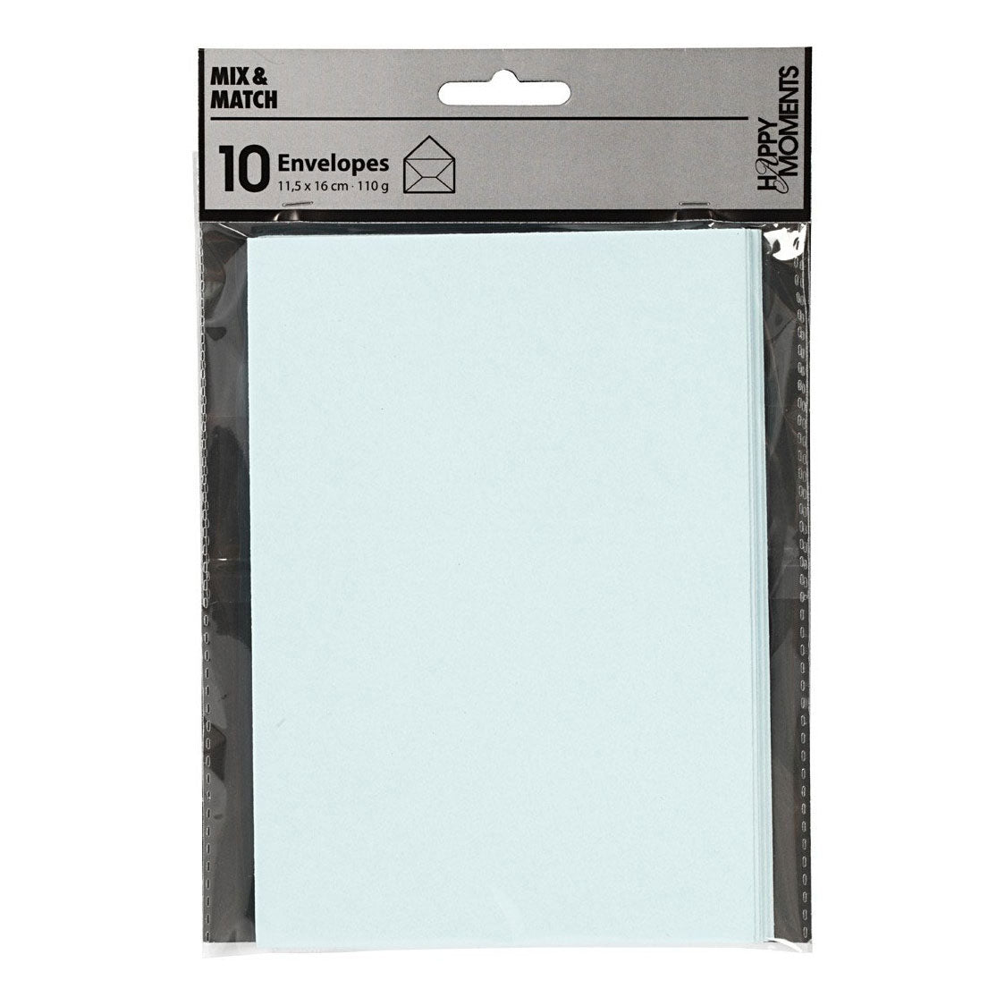 Creativ Company - Creativ Company Envelop lichtblauw 115x15cm 10 stuks
