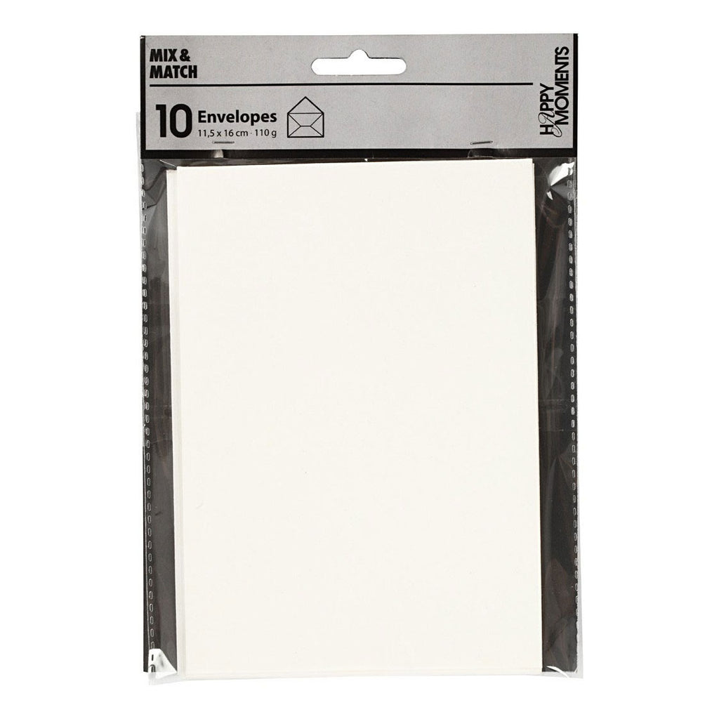 Creativ Company - Creativ Company Envelop off-white 115x15cm 10 stuks