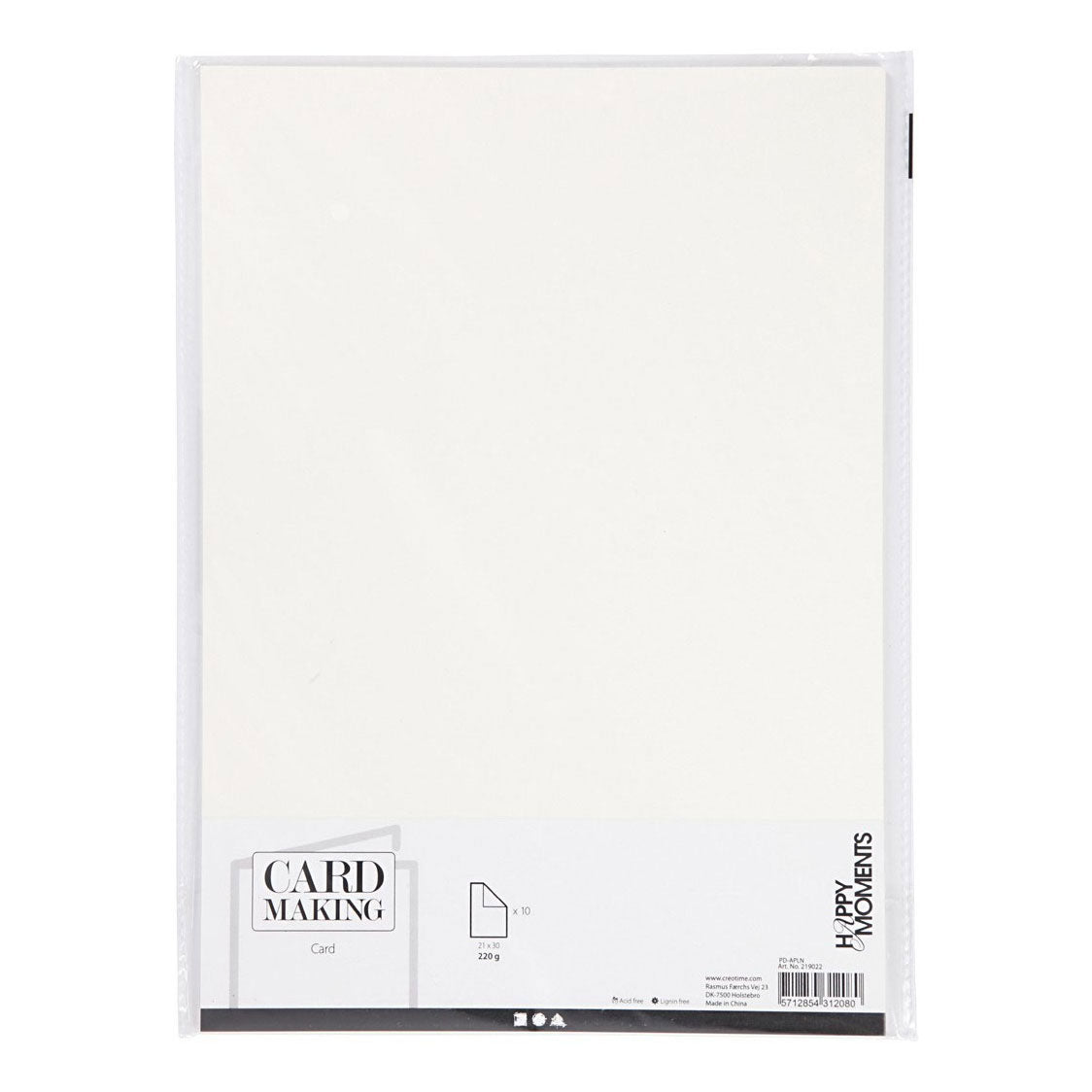 Creativ Company - Creativ Company Karton lichtrood a4 220g 10 stuks