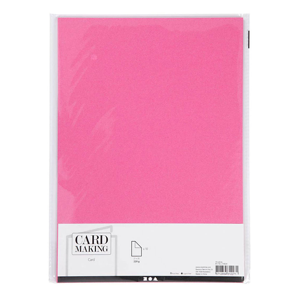 Creativ Company - Creativ Company Karton roze a4 220g 10 stuks
