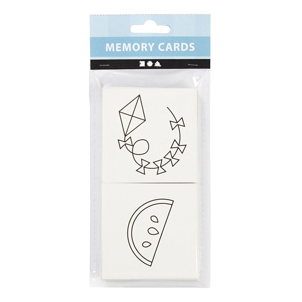 Creativ Company - Creativ Company Memo kaarten wit 13 paren